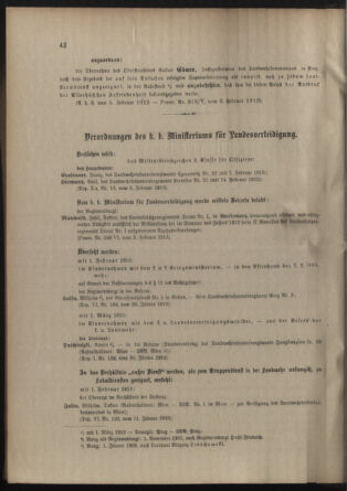 Verordnungsblatt für die Kaiserlich-Königliche Landwehr 19130208 Seite: 2