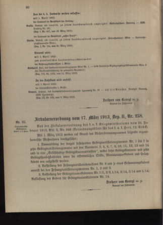 Verordnungsblatt für die Kaiserlich-Königliche Landwehr 19130322 Seite: 6