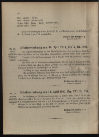 Verordnungsblatt für die Kaiserlich-Königliche Landwehr 19130419 Seite: 18