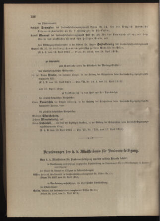 Verordnungsblatt für die Kaiserlich-Königliche Landwehr 19130426 Seite: 2