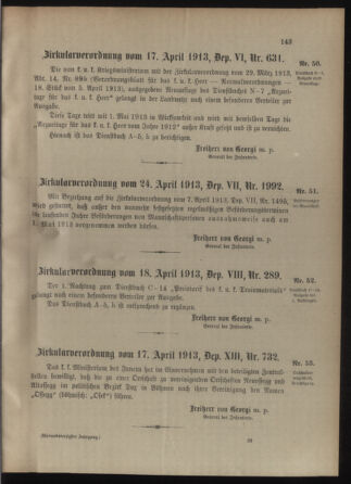 Verordnungsblatt für die Kaiserlich-Königliche Landwehr 19130426 Seite: 9