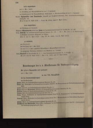 Verordnungsblatt für die Kaiserlich-Königliche Landwehr 19130429 Seite: 2