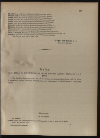 Verordnungsblatt für die Kaiserlich-Königliche Landwehr 19130429 Seite: 5