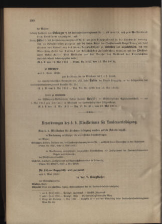 Verordnungsblatt für die Kaiserlich-Königliche Landwehr 19130517 Seite: 2