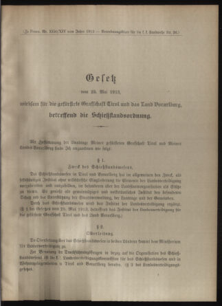 Verordnungsblatt für die Kaiserlich-Königliche Landwehr 19130531 Seite: 23