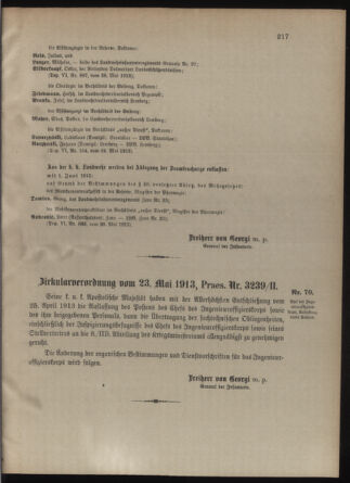 Verordnungsblatt für die Kaiserlich-Königliche Landwehr 19130531 Seite: 53