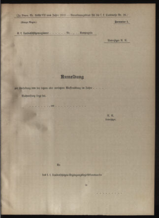 Verordnungsblatt für die Kaiserlich-Königliche Landwehr 19130531 Seite: 9