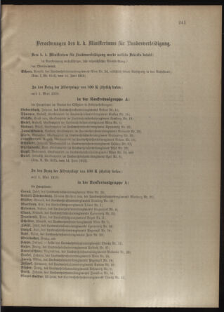 Verordnungsblatt für die Kaiserlich-Königliche Landwehr 19130621 Seite: 3