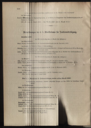 Verordnungsblatt für die Kaiserlich-Königliche Landwehr 19130823 Seite: 2