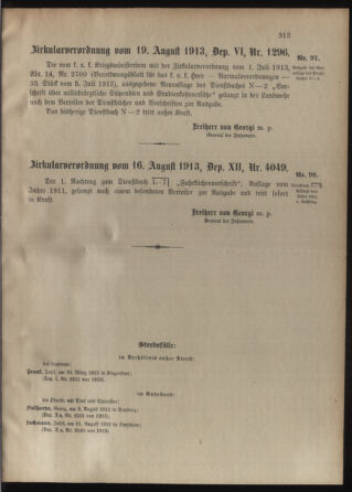 Verordnungsblatt für die Kaiserlich-Königliche Landwehr 19130823 Seite: 7