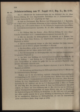 Verordnungsblatt für die Kaiserlich-Königliche Landwehr 19130830 Seite: 4