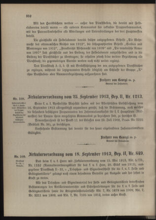 Verordnungsblatt für die Kaiserlich-Königliche Landwehr 19130927 Seite: 6