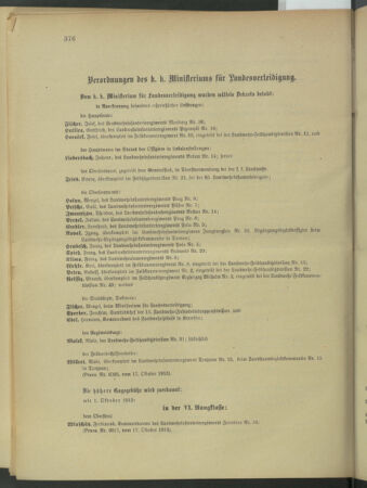 Verordnungsblatt für die Kaiserlich-Königliche Landwehr 19131018 Seite: 4