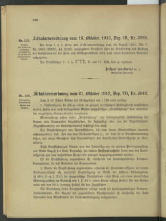 Verordnungsblatt für die Kaiserlich-Königliche Landwehr 19131025 Seite: 10