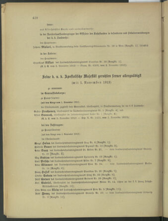 Verordnungsblatt für die Kaiserlich-Königliche Landwehr 19131104 Seite: 10