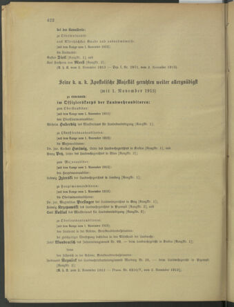 Verordnungsblatt für die Kaiserlich-Königliche Landwehr 19131104 Seite: 22