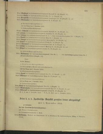 Verordnungsblatt für die Kaiserlich-Königliche Landwehr 19131104 Seite: 25