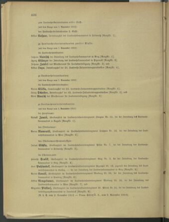 Verordnungsblatt für die Kaiserlich-Königliche Landwehr 19131104 Seite: 26