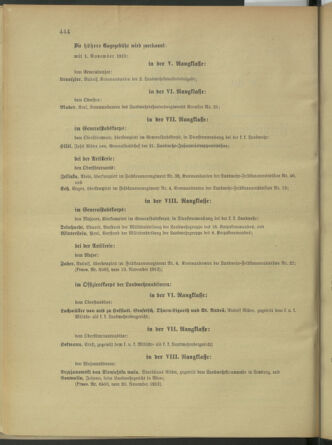 Verordnungsblatt für die Kaiserlich-Königliche Landwehr 19131122 Seite: 2