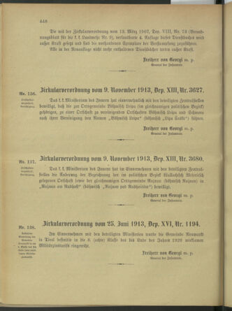 Verordnungsblatt für die Kaiserlich-Königliche Landwehr 19131122 Seite: 6