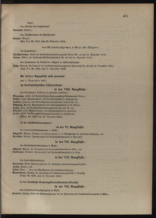 Verordnungsblatt für die Kaiserlich-Königliche Landwehr 19131129 Seite: 5