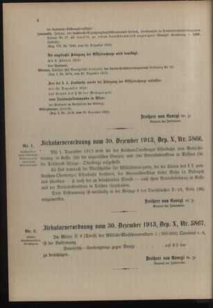 Verordnungsblatt für die Kaiserlich-Königliche Landwehr 19140103 Seite: 6