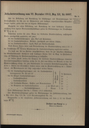 Verordnungsblatt für die Kaiserlich-Königliche Landwehr 19140103 Seite: 9