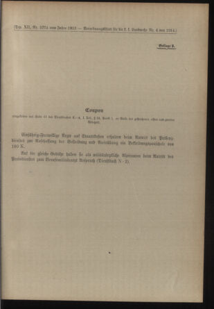 Verordnungsblatt für die Kaiserlich-Königliche Landwehr 19140117 Seite: 15