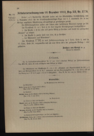 Verordnungsblatt für die Kaiserlich-Königliche Landwehr 19140117 Seite: 8