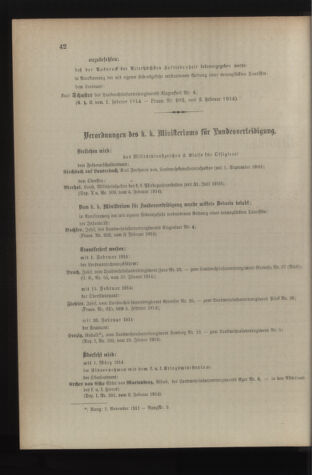 Verordnungsblatt für die Kaiserlich-Königliche Landwehr 19140207 Seite: 2