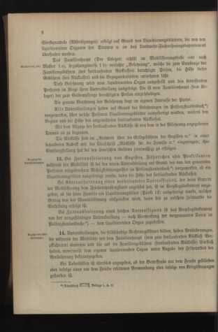 Verordnungsblatt für die Kaiserlich-Königliche Landwehr 19140213 Seite: 12