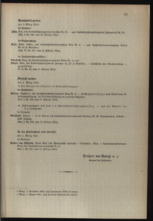 Verordnungsblatt für die Kaiserlich-Königliche Landwehr 19140221 Seite: 3