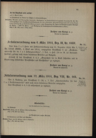 Verordnungsblatt für die Kaiserlich-Königliche Landwehr 19140314 Seite: 3