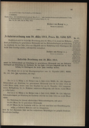 Verordnungsblatt für die Kaiserlich-Königliche Landwehr 19140321 Seite: 3