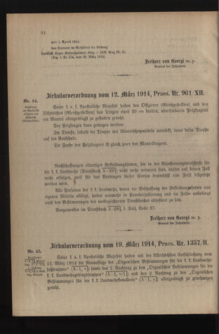 Verordnungsblatt für die Kaiserlich-Königliche Landwehr 19140328 Seite: 4