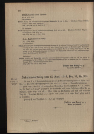 Verordnungsblatt für die Kaiserlich-Königliche Landwehr 19140418 Seite: 2