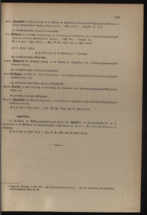 Verordnungsblatt für die Kaiserlich-Königliche Landwehr 19140425 Seite: 3