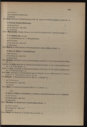 Verordnungsblatt für die Kaiserlich-Königliche Landwehr 19140427 Seite: 11