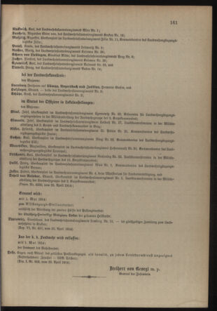 Verordnungsblatt für die Kaiserlich-Königliche Landwehr 19140427 Seite: 29