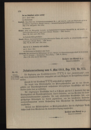 Verordnungsblatt für die Kaiserlich-Königliche Landwehr 19140509 Seite: 6