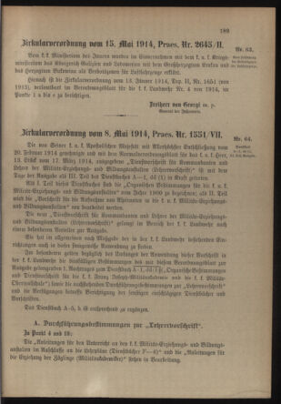 Verordnungsblatt für die Kaiserlich-Königliche Landwehr 19140523 Seite: 5