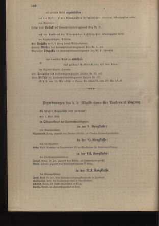 Verordnungsblatt für die Kaiserlich-Königliche Landwehr 19140530 Seite: 2