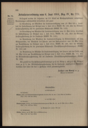 Verordnungsblatt für die Kaiserlich-Königliche Landwehr 19140613 Seite: 6