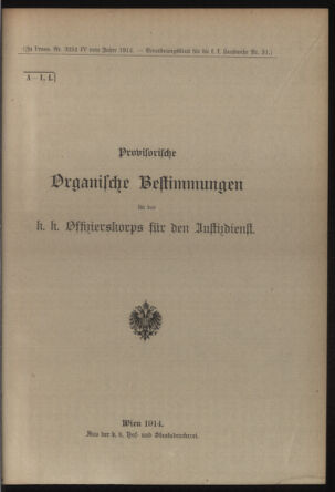 Verordnungsblatt für die Kaiserlich-Königliche Landwehr 19140620 Seite: 15