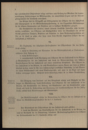 Verordnungsblatt für die Kaiserlich-Königliche Landwehr 19140620 Seite: 20