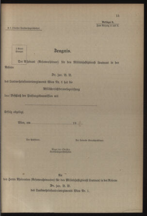 Verordnungsblatt für die Kaiserlich-Königliche Landwehr 19140620 Seite: 33