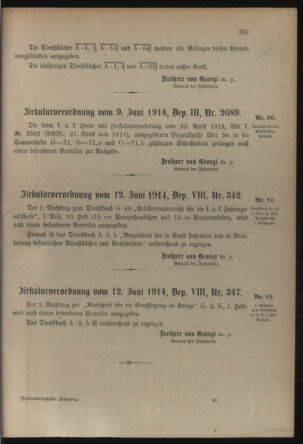 Verordnungsblatt für die Kaiserlich-Königliche Landwehr 19140620 Seite: 9