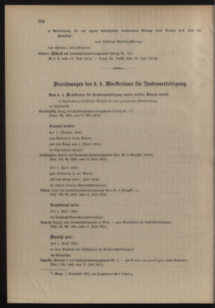 Verordnungsblatt für die Kaiserlich-Königliche Landwehr 19140627 Seite: 2