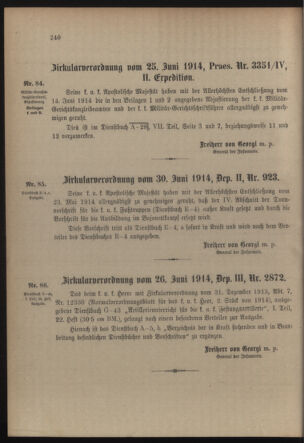 Verordnungsblatt für die Kaiserlich-Königliche Landwehr 19140704 Seite: 4