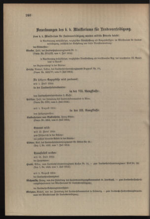 Verordnungsblatt für die Kaiserlich-Königliche Landwehr 19140711 Seite: 2